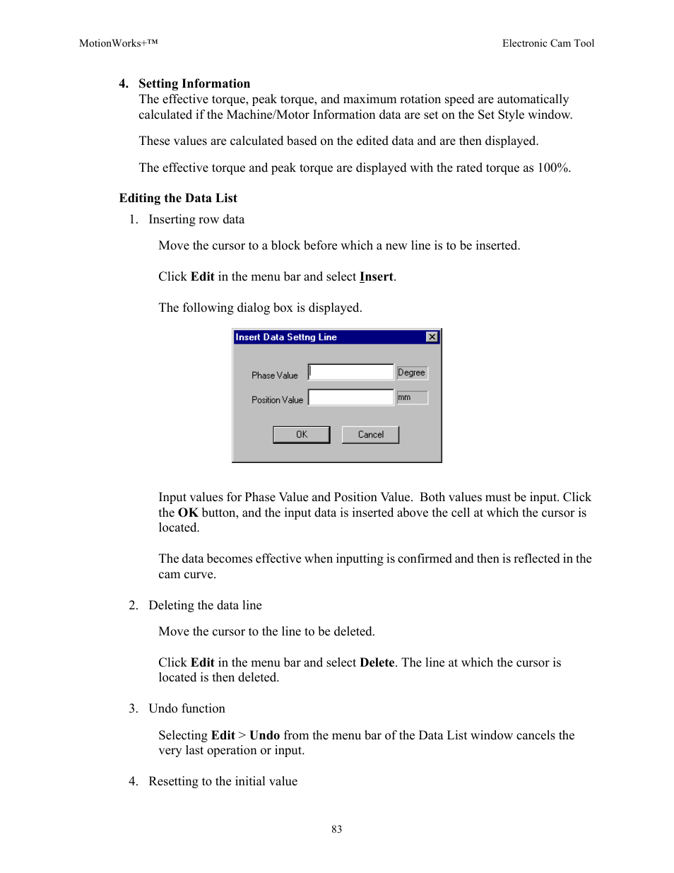 Yaskawa MotionWorks+ Windows Software User Manual | Page 89 / 235