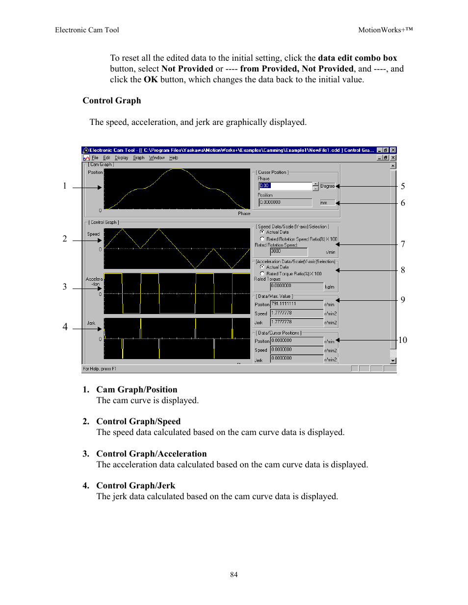 Yaskawa MotionWorks+ Windows Software User Manual | Page 90 / 235