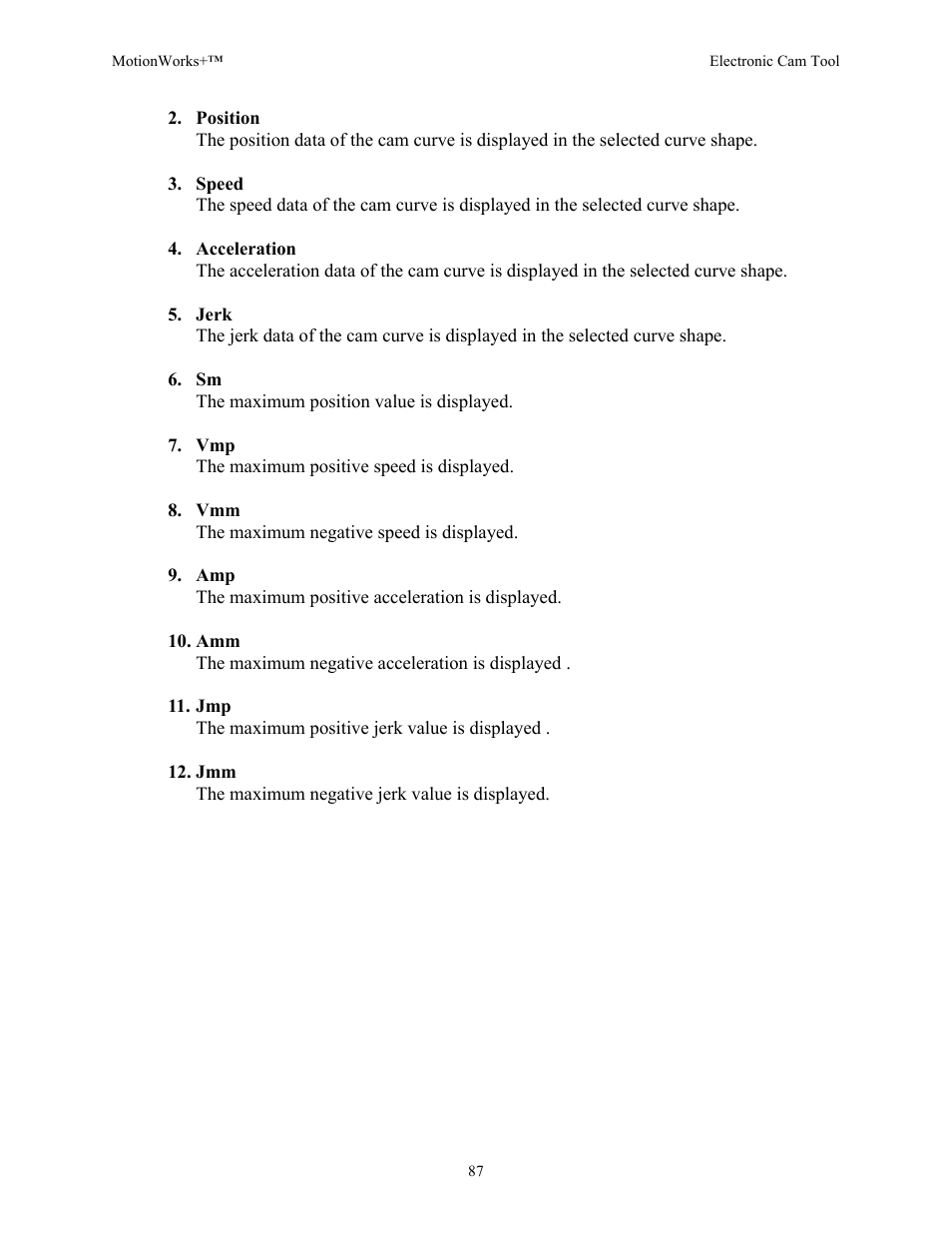 Yaskawa MotionWorks+ Windows Software User Manual | Page 93 / 235