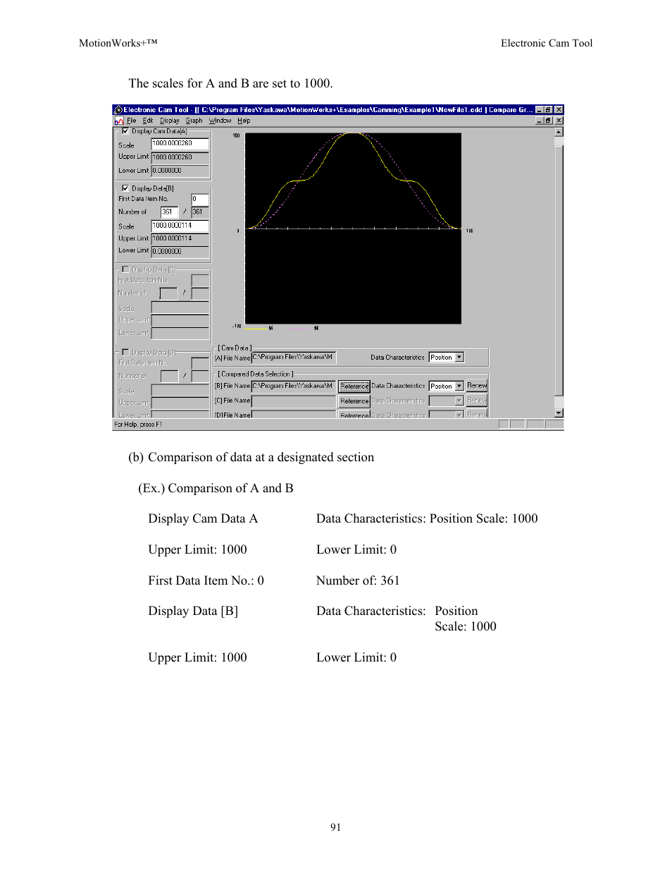 Yaskawa MotionWorks+ Windows Software User Manual | Page 97 / 235