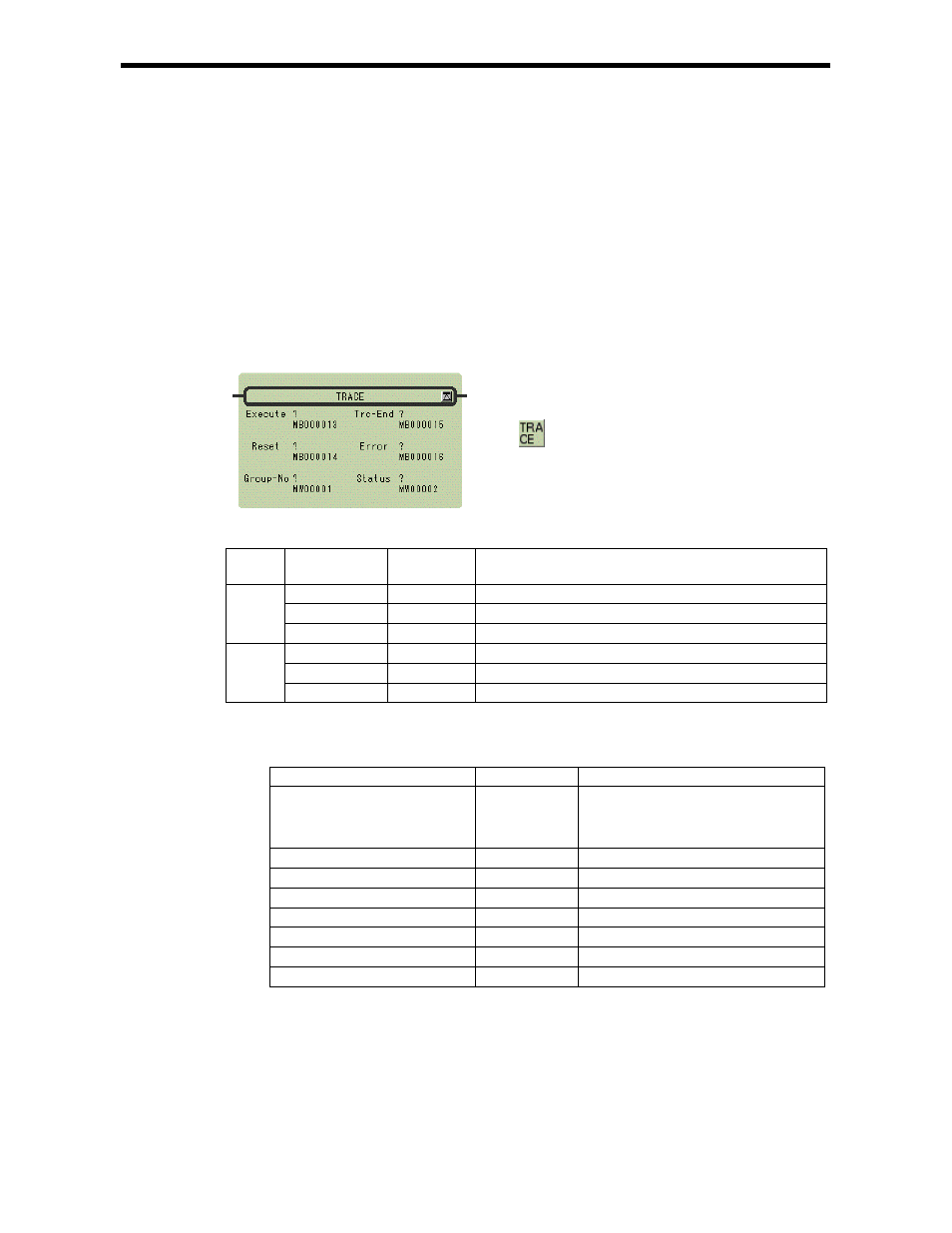 3 trace function (trace) | Yaskawa Ladder Works Programming Manual User Manual | Page 180 / 220