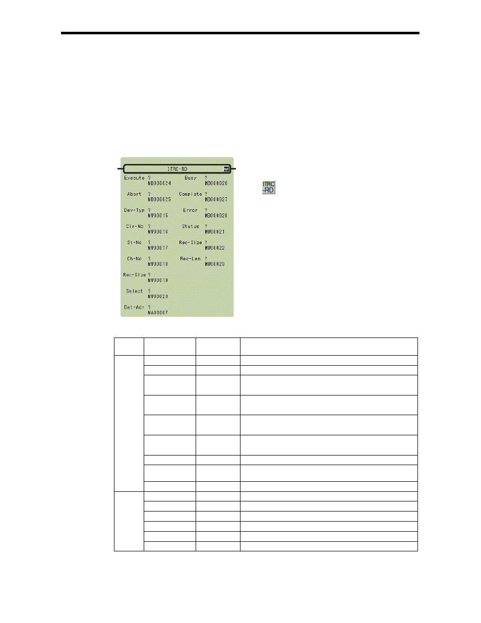 6 inverter trace read function (itrc-rd) | Yaskawa Ladder Works Programming Manual User Manual | Page 188 / 220