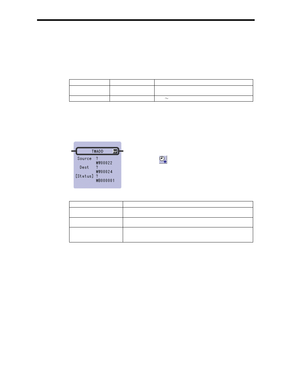 12 add time instruction (tmadd) | Yaskawa Ladder Works Programming Manual User Manual | Page 37 / 220