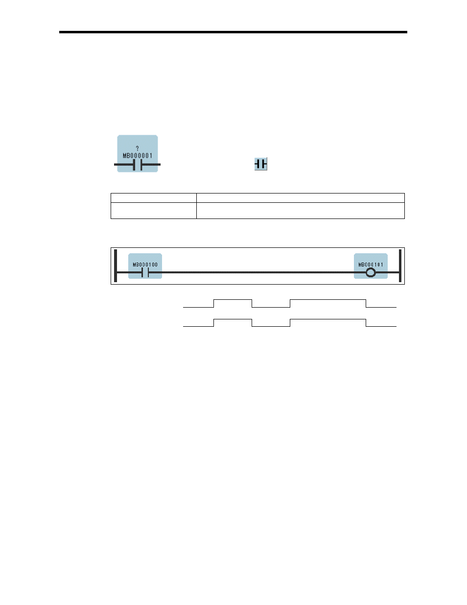 1 n.o. contact instruction (noc) | Yaskawa Ladder Works Programming Manual User Manual | Page 7 / 220