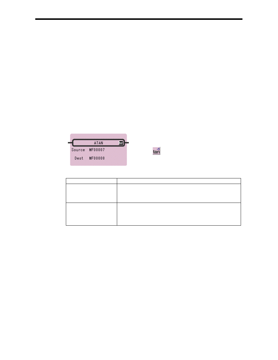 7 arc tangent instruction (atan) | Yaskawa Ladder Works Programming Manual User Manual | Page 93 / 220