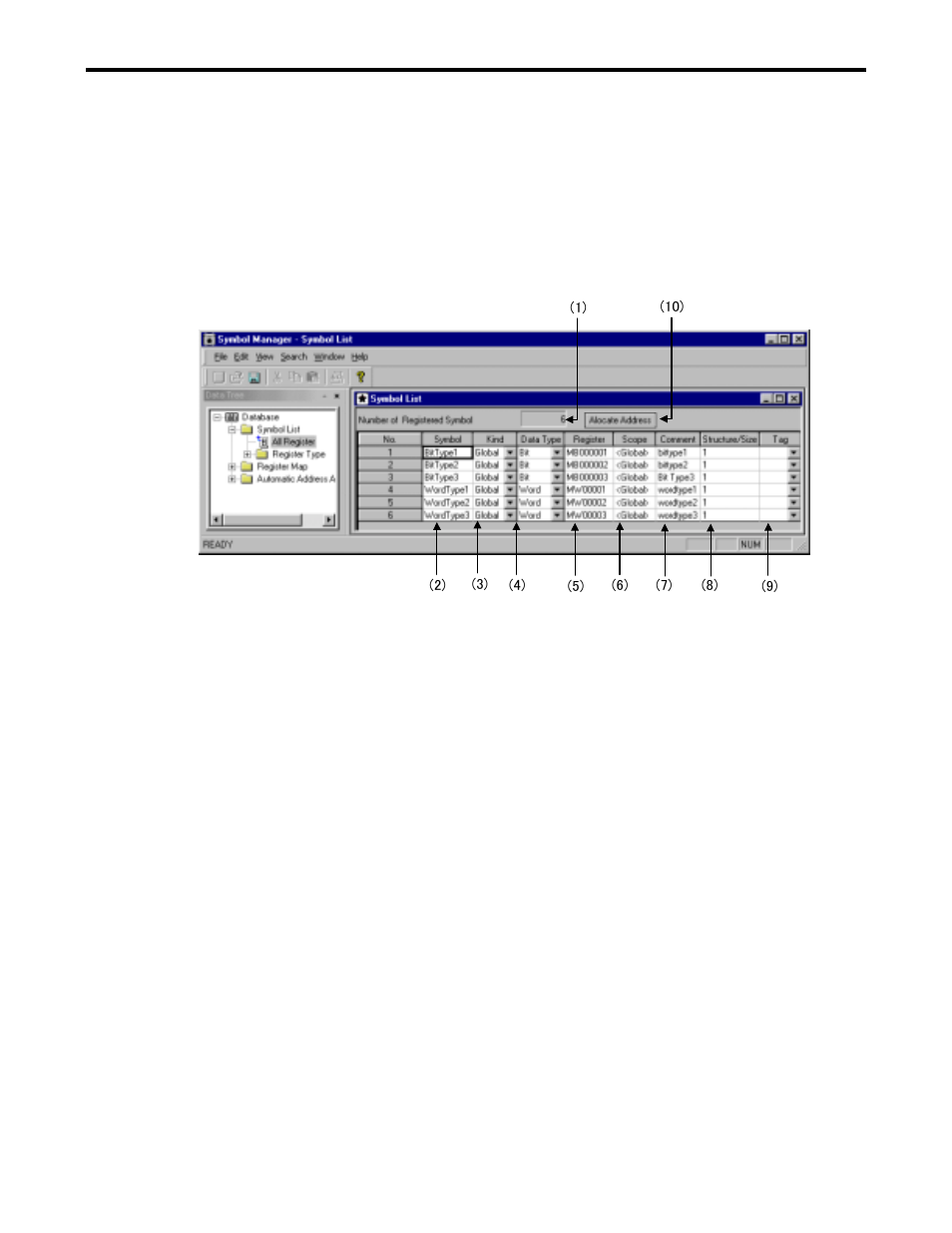 2 symbol list, 1 symbol list | Yaskawa Ladder Works Operation Manual User Manual | Page 118 / 183