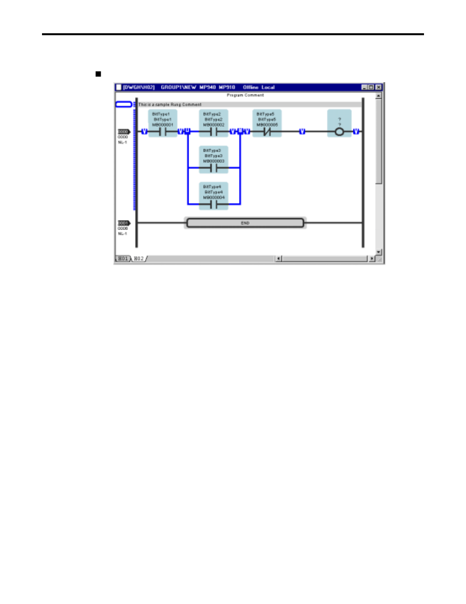 Example of right arrow key operation | Yaskawa Ladder Works Operation Manual User Manual | Page 27 / 183