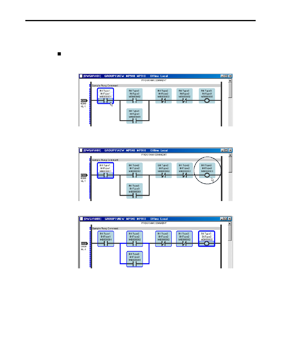 3 edit multiple objects | Yaskawa Ladder Works Operation Manual User Manual | Page 62 / 183