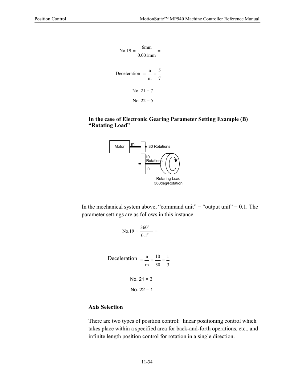 Axis selection | Yaskawa MP940 Reference Manual User Manual | Page 431 / 525