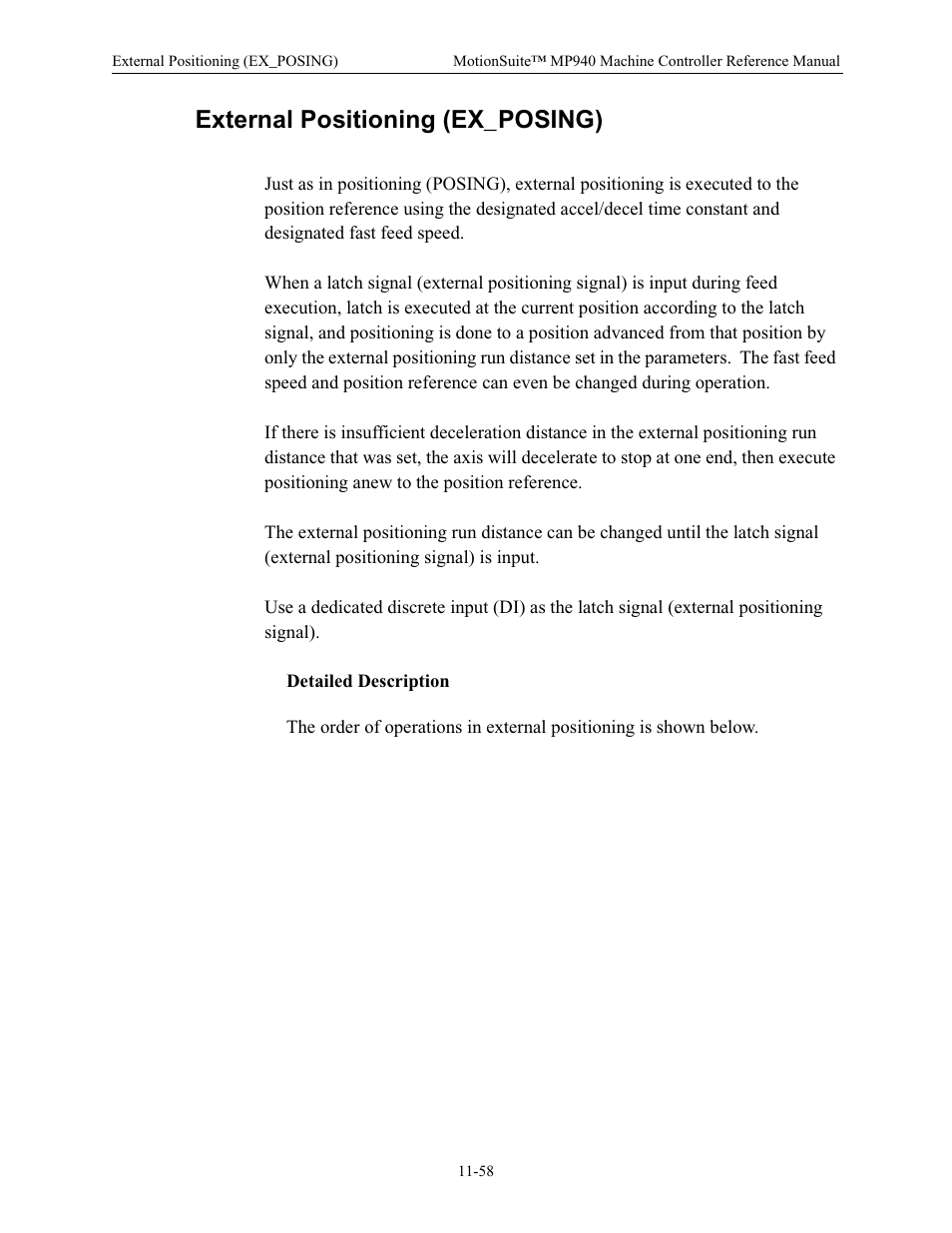 External positioning (ex_posing), Detailed description | Yaskawa MP940 Reference Manual User Manual | Page 455 / 525