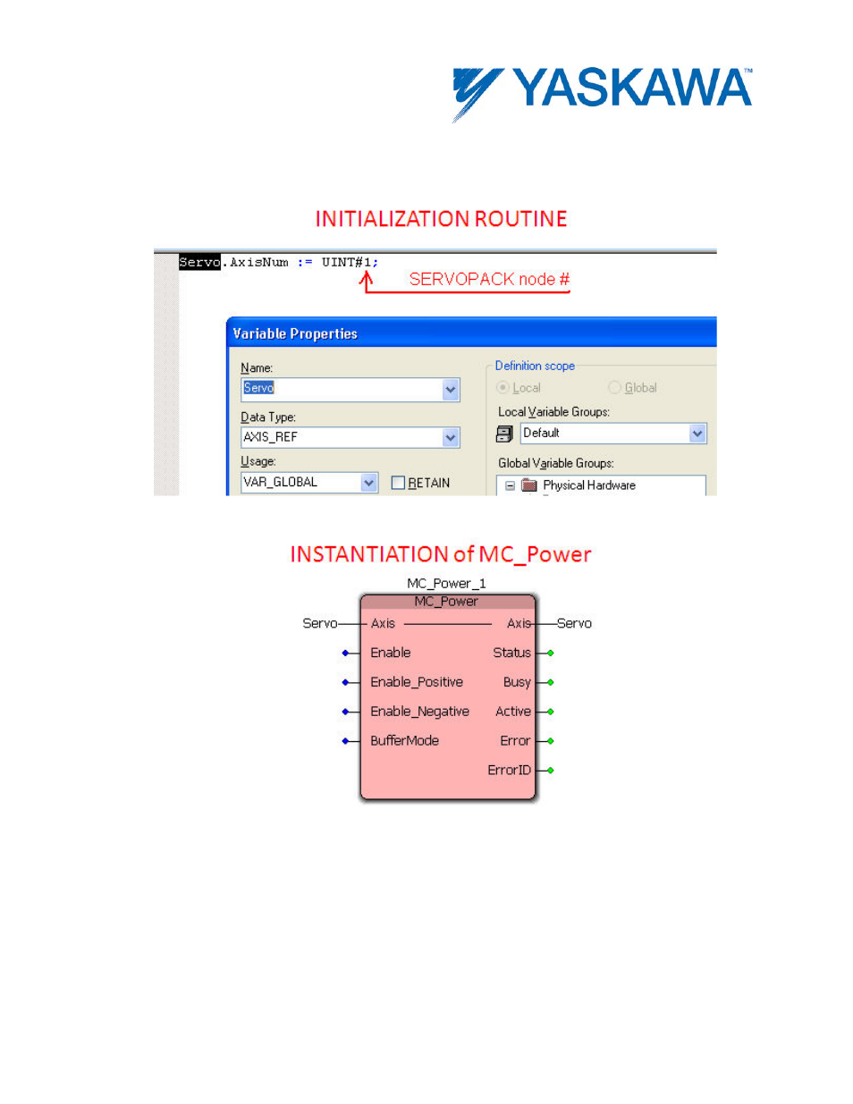 Example | Yaskawa MotionWorks IEC User Manual | Page 127 / 396