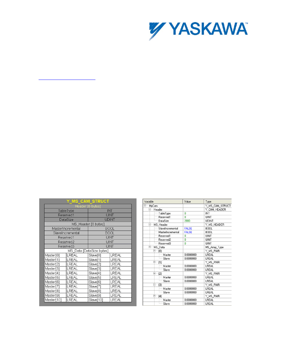 Internally created cam data, Diagram | Yaskawa MotionWorks IEC User Manual | Page 373 / 396