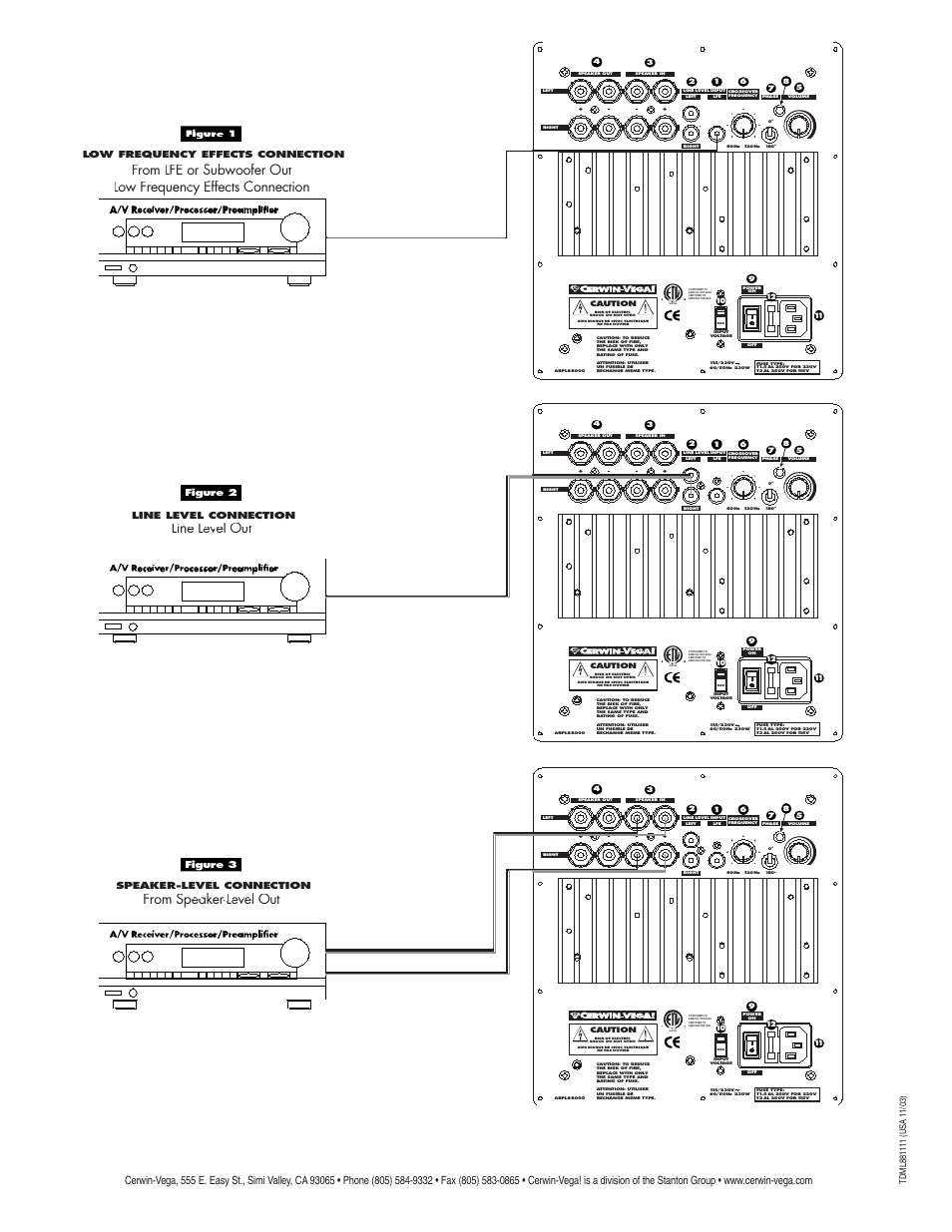 Cerwin-Vega V-12S User Manual | Page 4 / 4