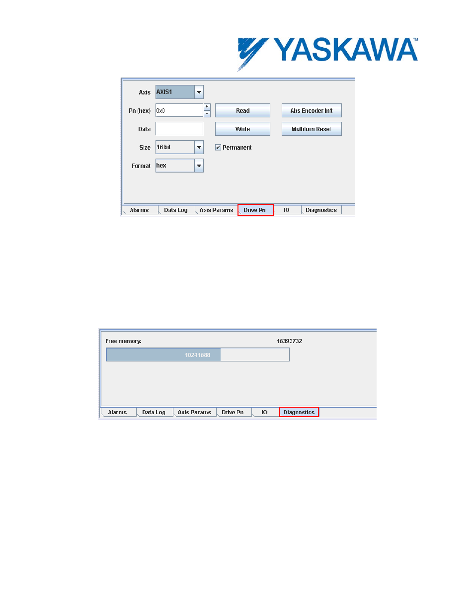 Diagnostics, Debugging output | Yaskawa MotionWorks IEC Hardware User Manual | Page 111 / 165