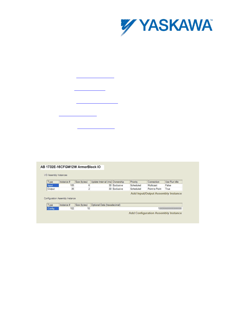1 adapter settings for selected products | Yaskawa MotionWorks IEC Hardware User Manual | Page 75 / 165
