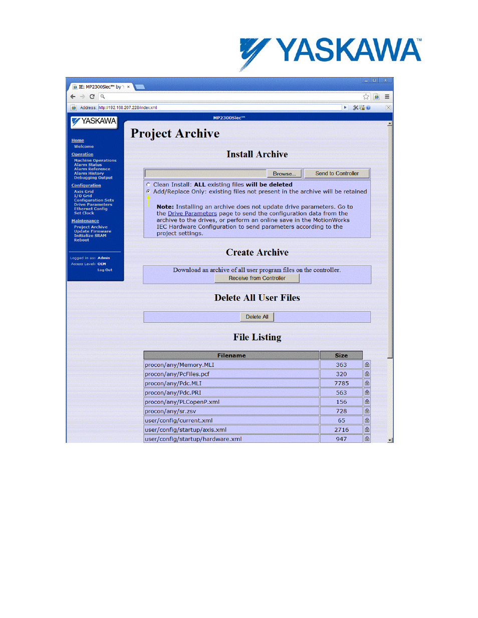 Yaskawa MotionWorks IEC Hardware User Manual | Page 94 / 165