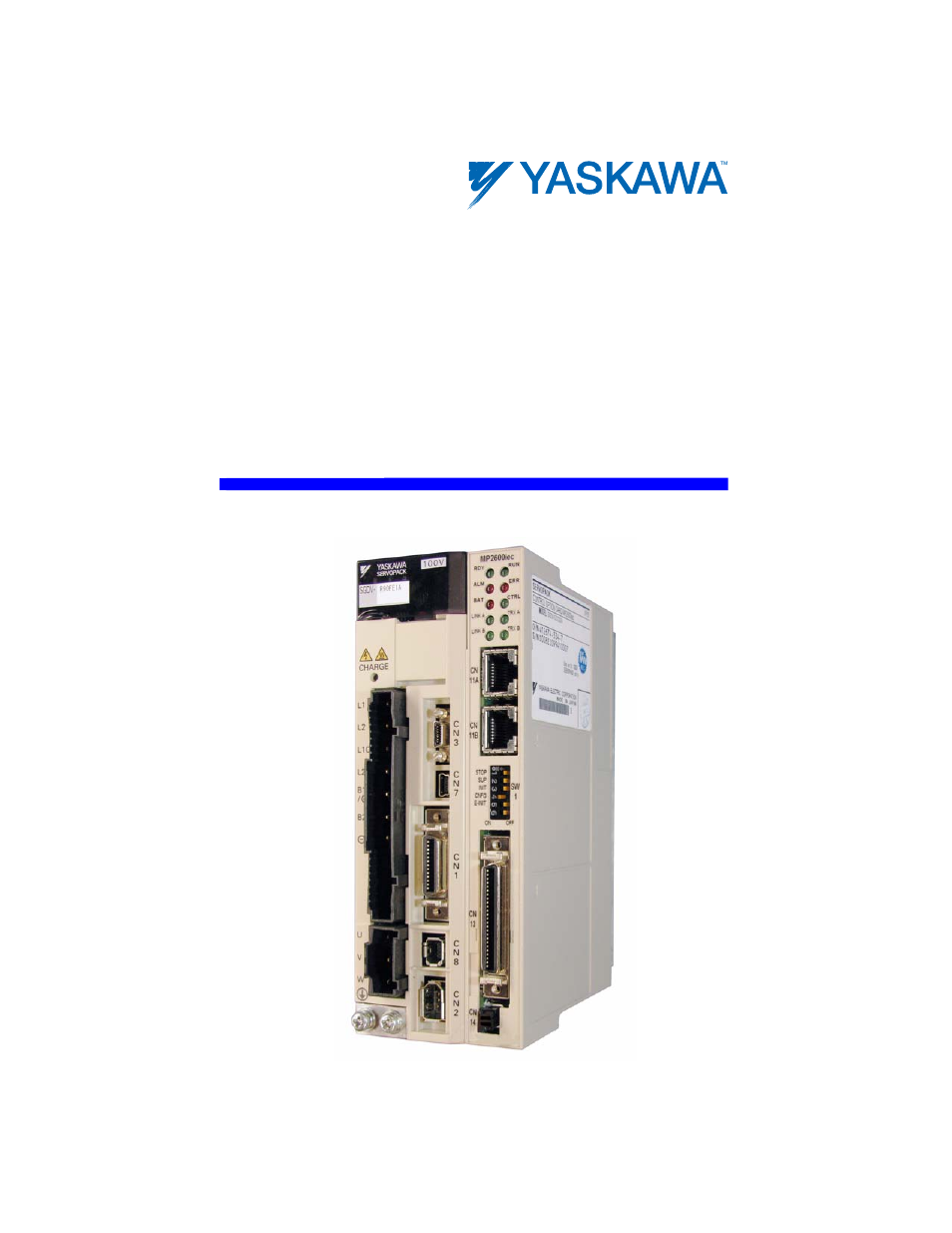 Yaskawa MP2600iec User Manual | 50 pages