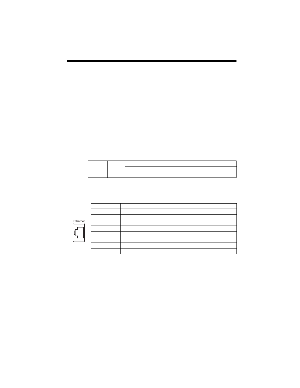 8 ethernet, 1 connectivity information, 2 ethernet connector details | Ethernet connector specification and pin array | Yaskawa MP2600iec User Manual | Page 29 / 50