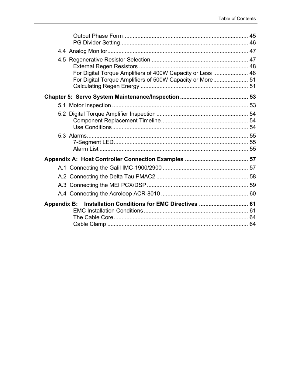 Yaskawa LEGEND Digital Torque Amplifier User Manual | Page 10 / 81