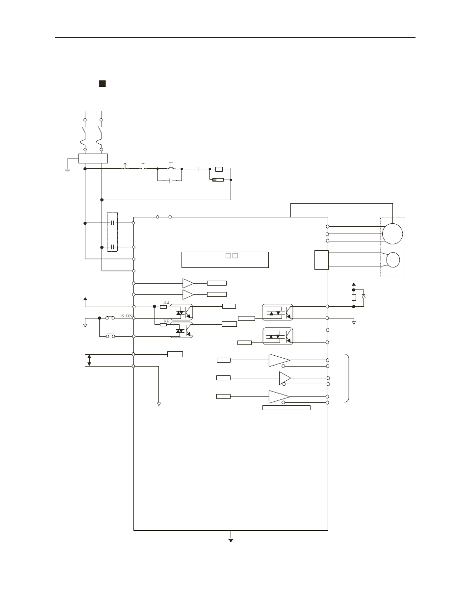 2 input signals, Example of i/o signal connection, 2 input signals 16 | Sgdg- □□ gt digital torque amplifier | Yaskawa LEGEND Digital Torque Amplifier User Manual | Page 27 / 81
