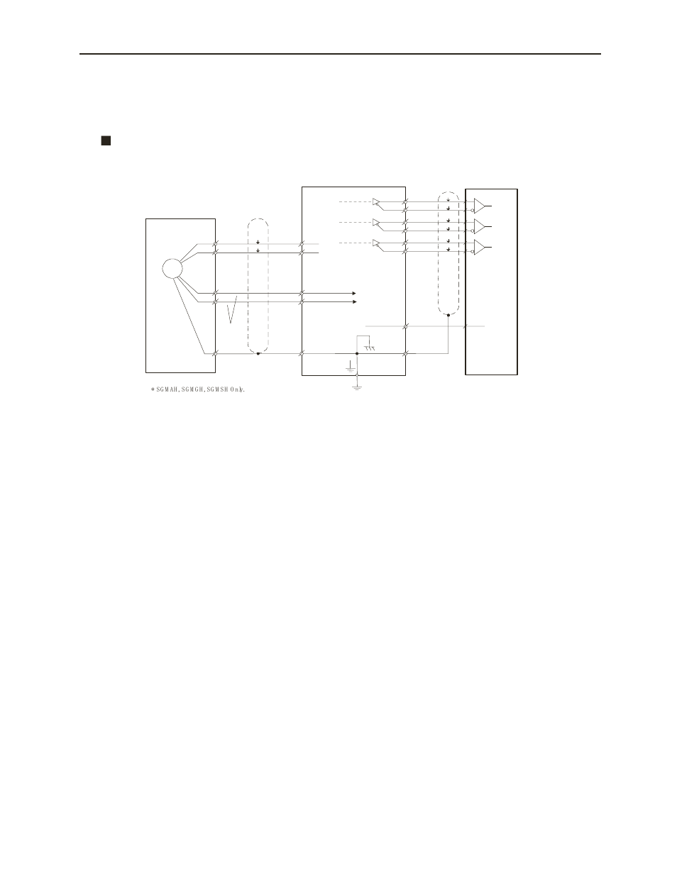 3 wiring to the encoder, 3 wiring to the encoder 22 | Yaskawa LEGEND Digital Torque Amplifier User Manual | Page 33 / 81
