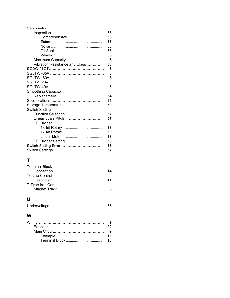 Yaskawa LEGEND Digital Torque Amplifier User Manual | Page 80 / 81