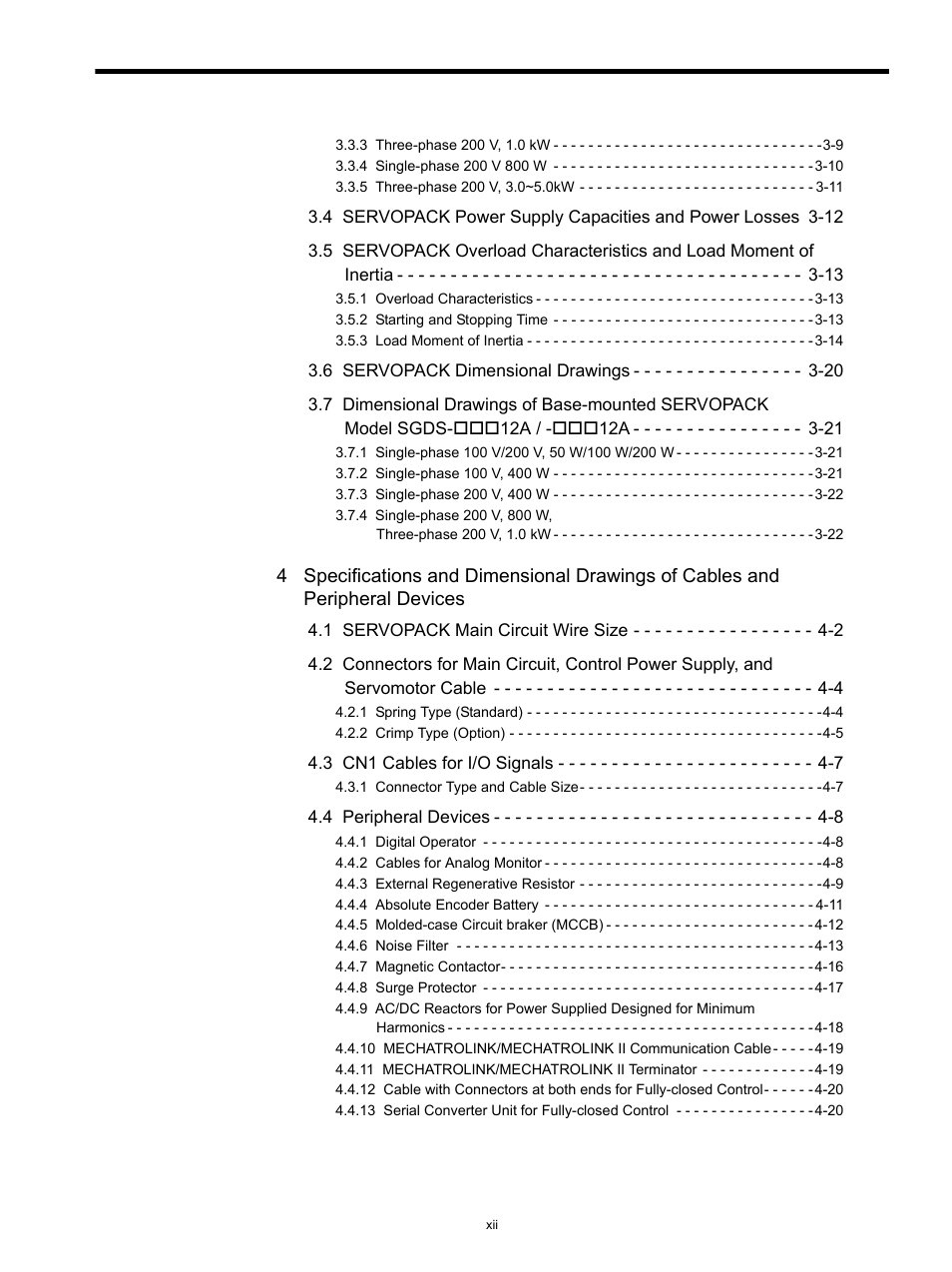 Yaskawa SGDS Sigma III Servo Amplifier User Manual | Page 13 / 374