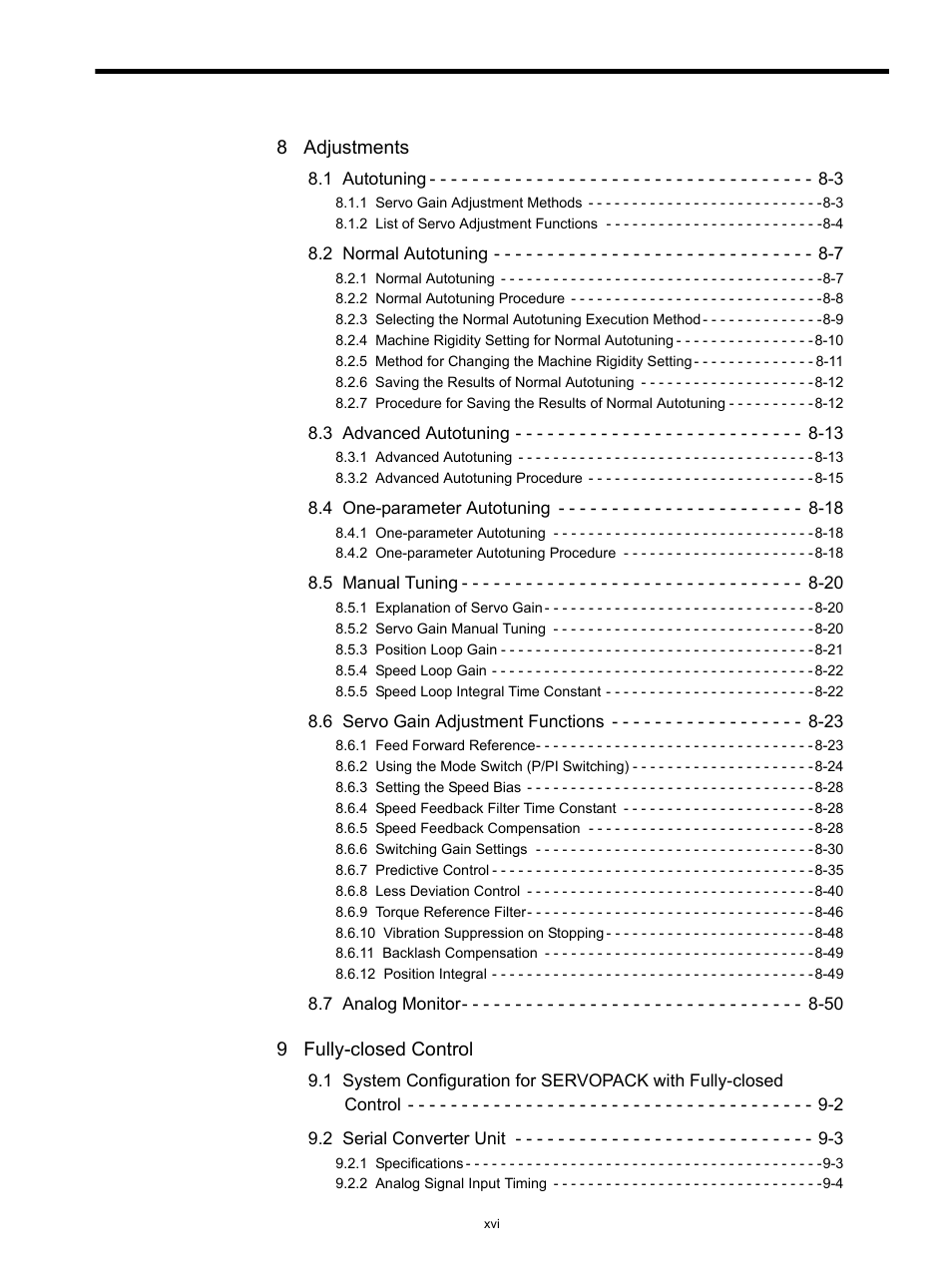 Yaskawa SGDS Sigma III Servo Amplifier User Manual | Page 17 / 374