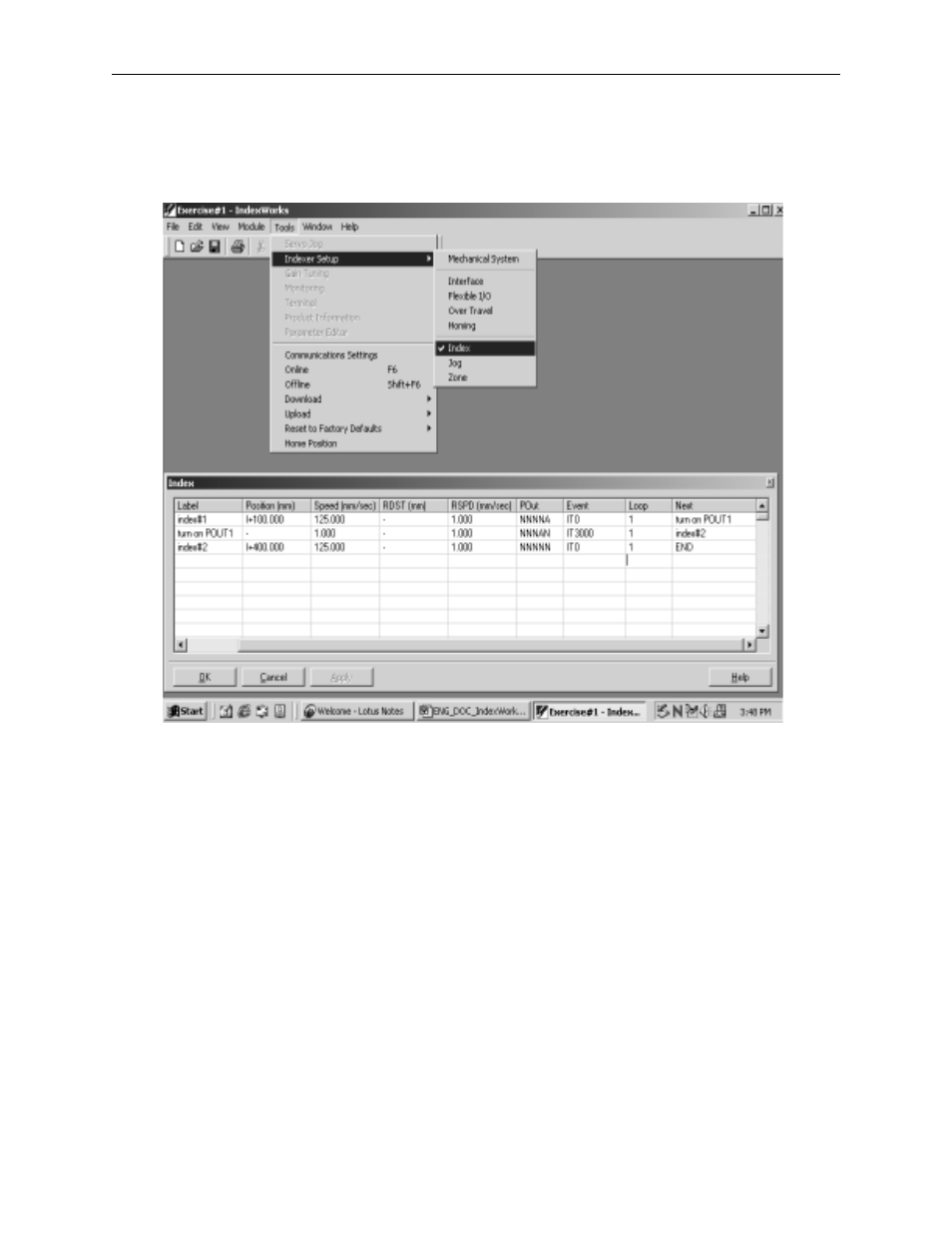 Yaskawa Sigma II Indexer User Manual | Page 216 / 227