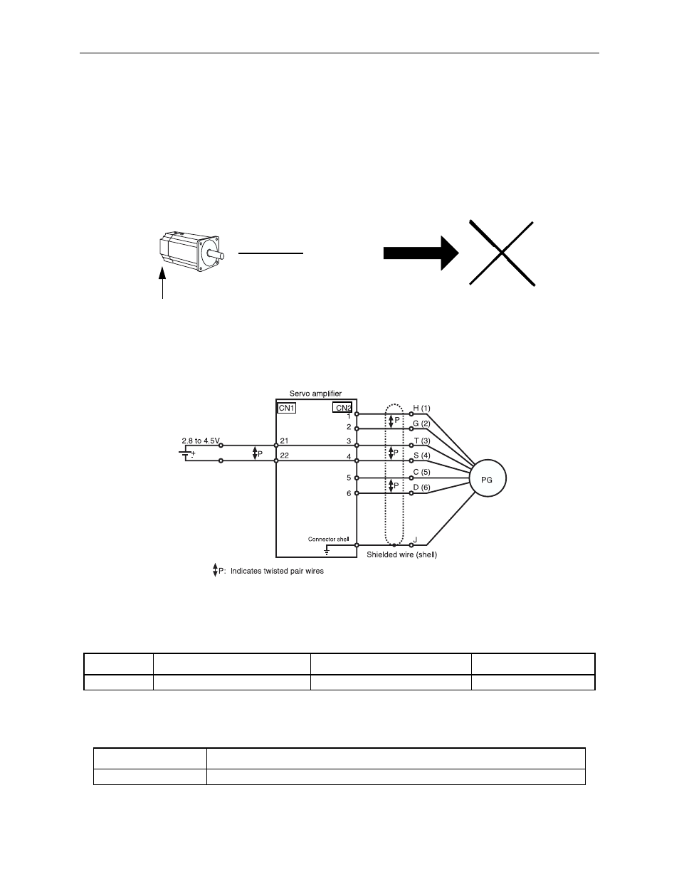 6 absolute encoders, 1 interface circuit, 2 configuring an absolute encoder | Yaskawa Sigma II Indexer User Manual | Page 90 / 227