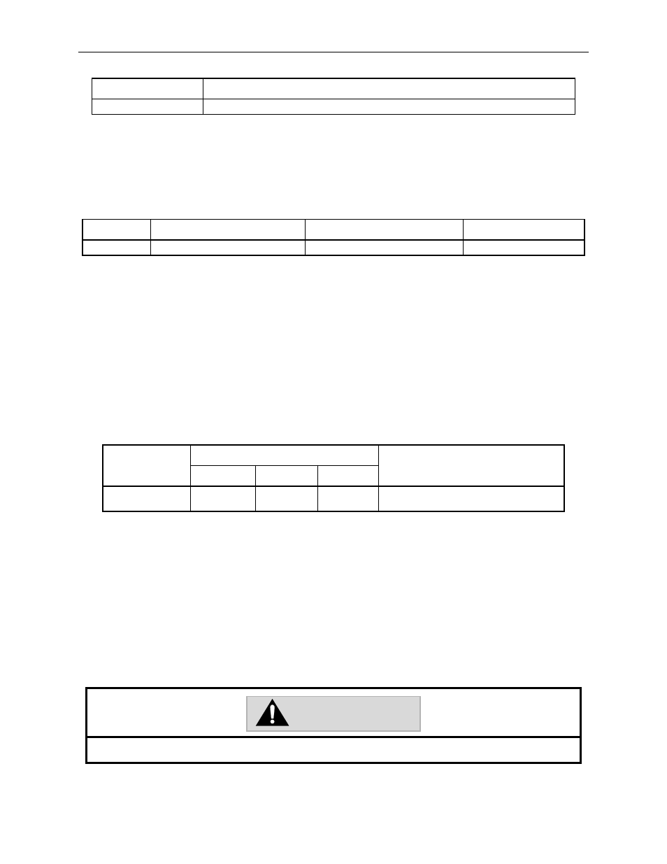 Warning | Yaskawa Sigma II Indexer User Manual | Page 91 / 227