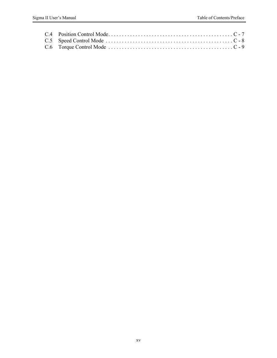 Yaskawa Sigma II Series Servo System User Manual | Page 17 / 492