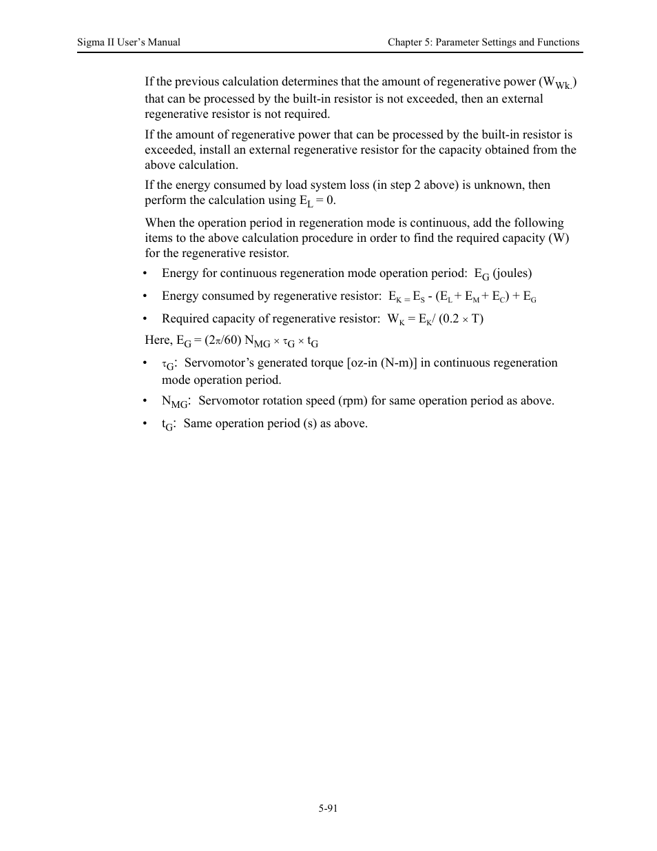 Yaskawa Sigma II Series Servo System User Manual | Page 177 / 492