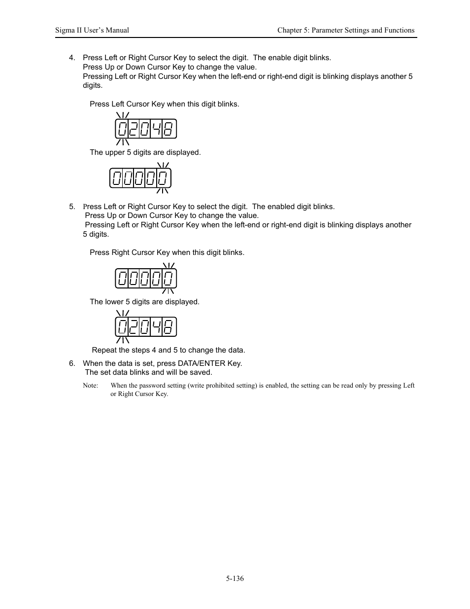 Yaskawa Sigma II Series Servo System User Manual | Page 222 / 492