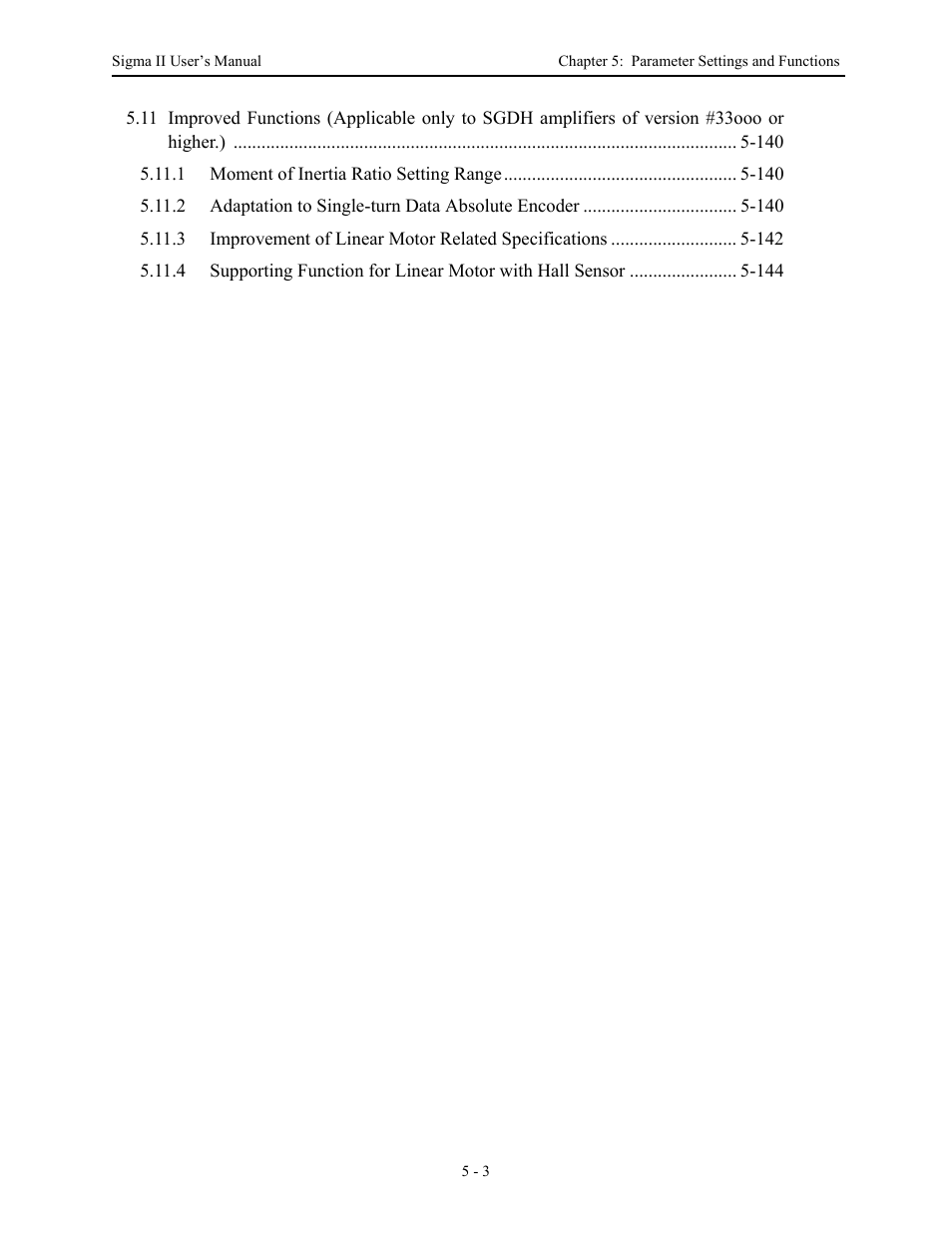 Yaskawa Sigma II Series Servo System User Manual | Page 89 / 492