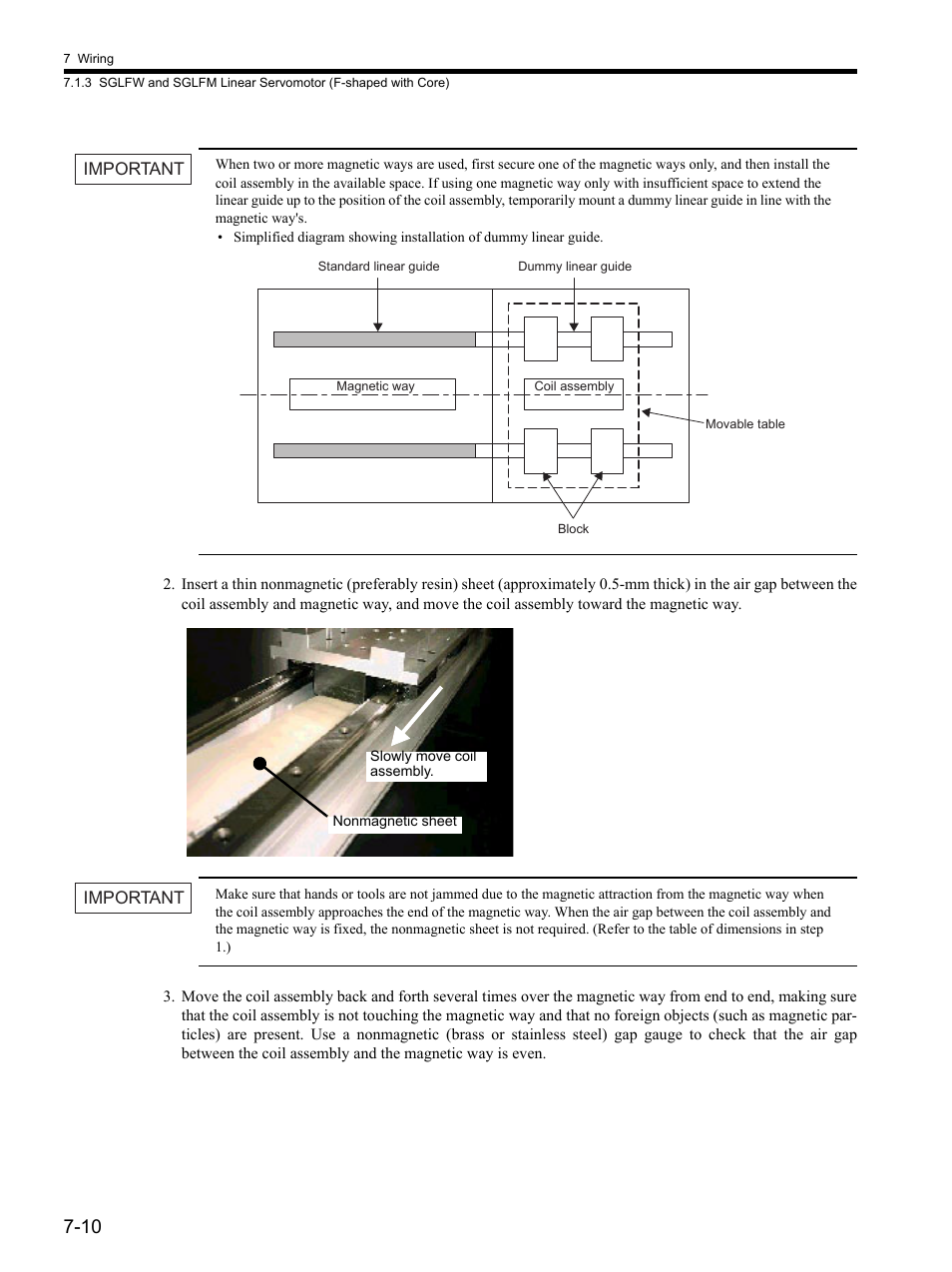 Yaskawa SGDH Linear Sigma Series User Manual | Page 174 / 425