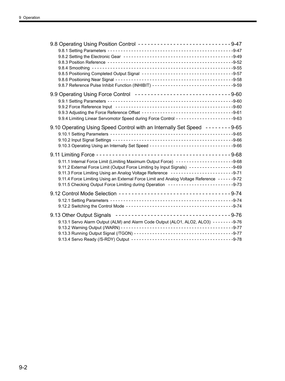 Yaskawa SGDH Linear Sigma Series User Manual | Page 246 / 425