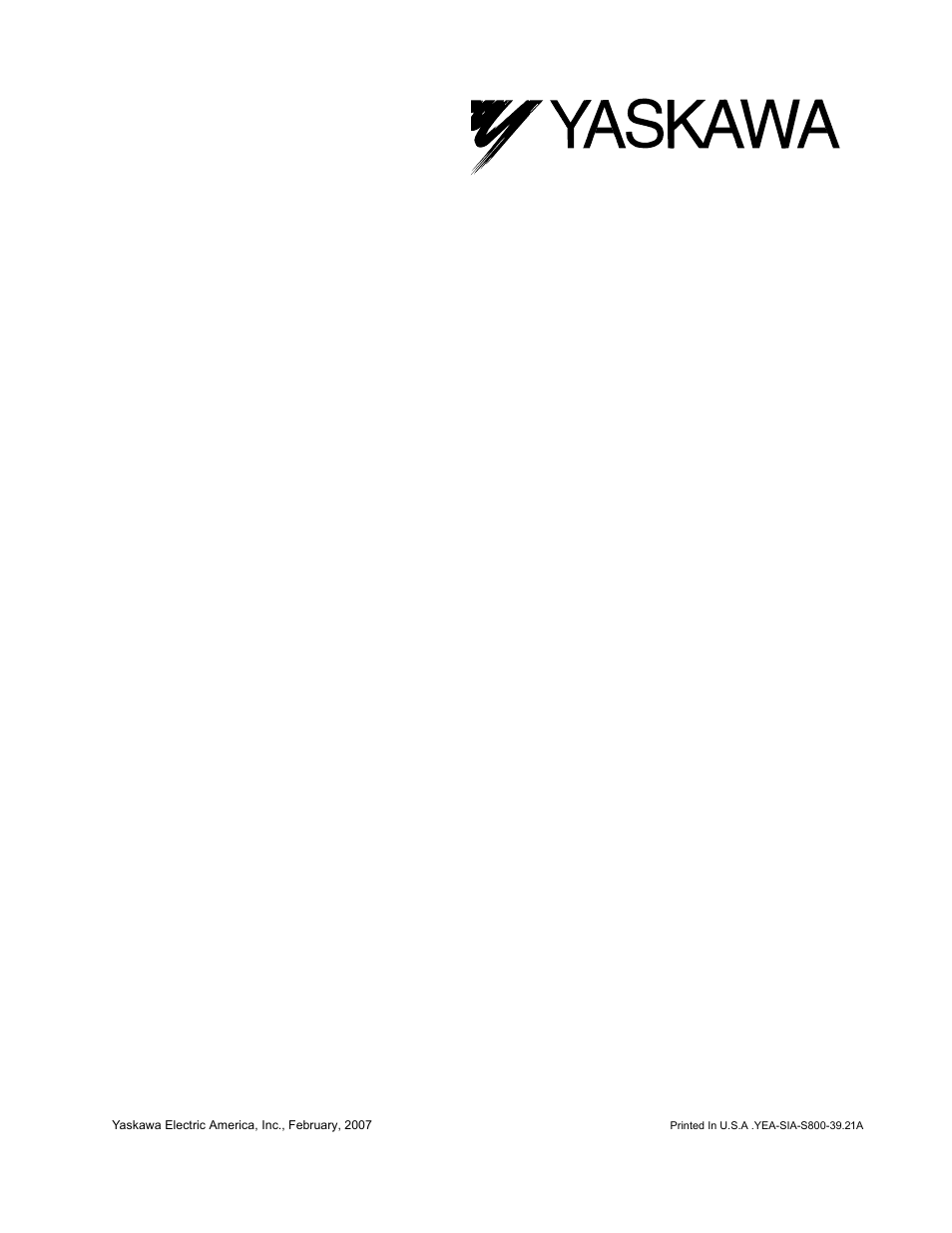 Yaskawa SGDH Linear Sigma Series User Manual | Page 425 / 425
