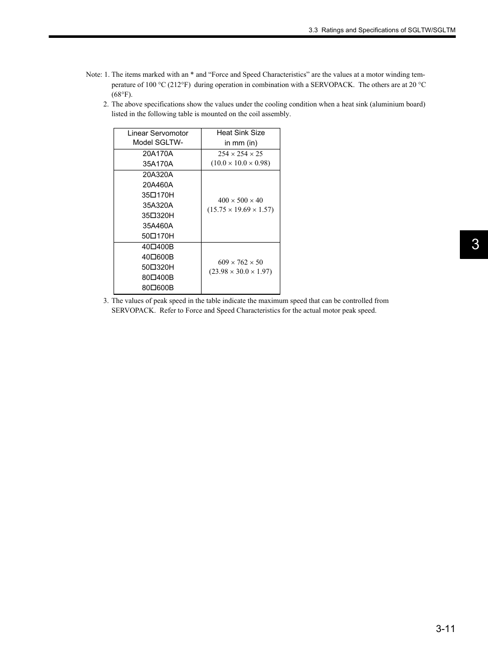 Yaskawa SGDH Linear Sigma Series User Manual | Page 59 / 425