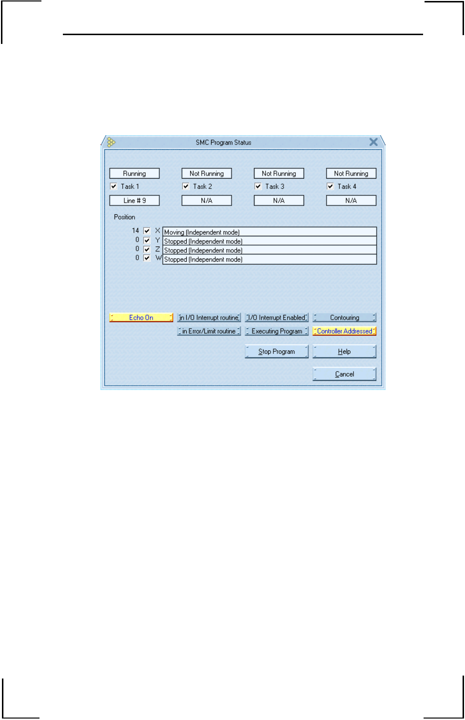 The event logger, Figure 13: the event logger | Yaskawa YTerm User Manual | Page 25 / 56