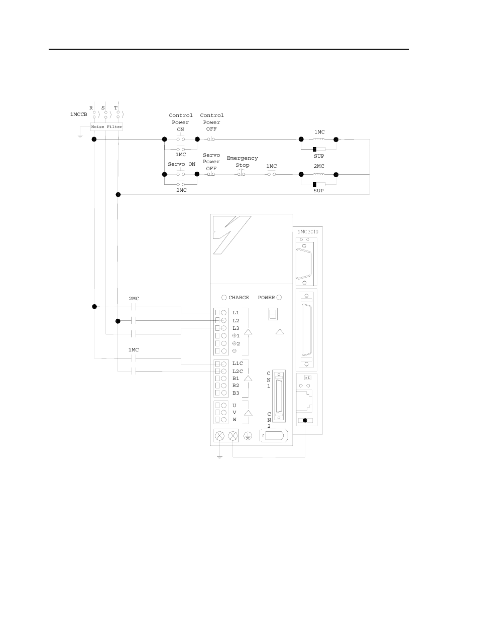Power/connections wiring - three phase, Legend-mc user’s manual | Yaskawa LEGEND-MC User Manual | Page 16 / 360