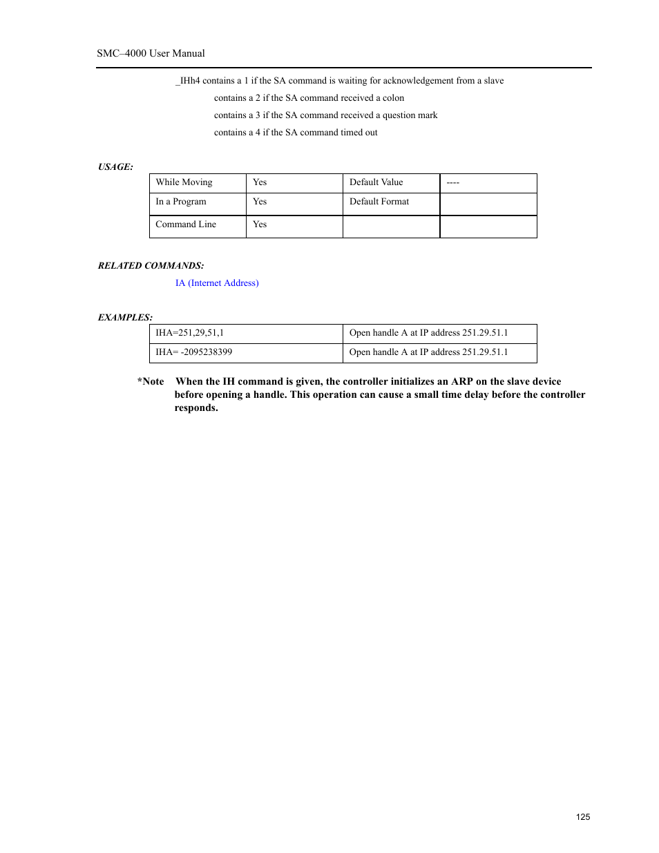 Yaskawa SMC–4000 User Manual | Page 135 / 385