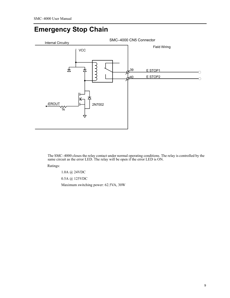 Emergency stop chain | Yaskawa SMC–4000 User Manual | Page 19 / 385