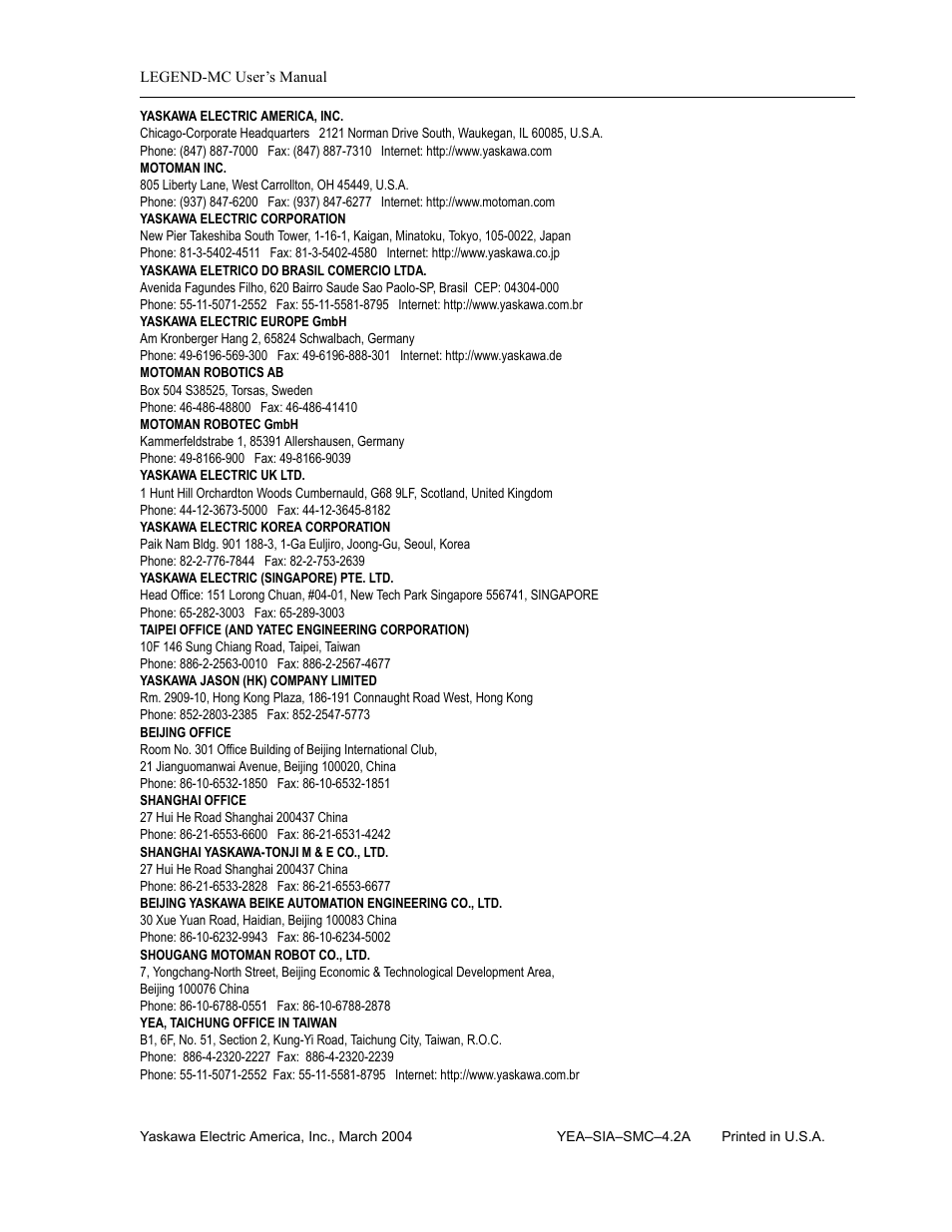 Yaskawa SMC–4000 User Manual | Page 385 / 385