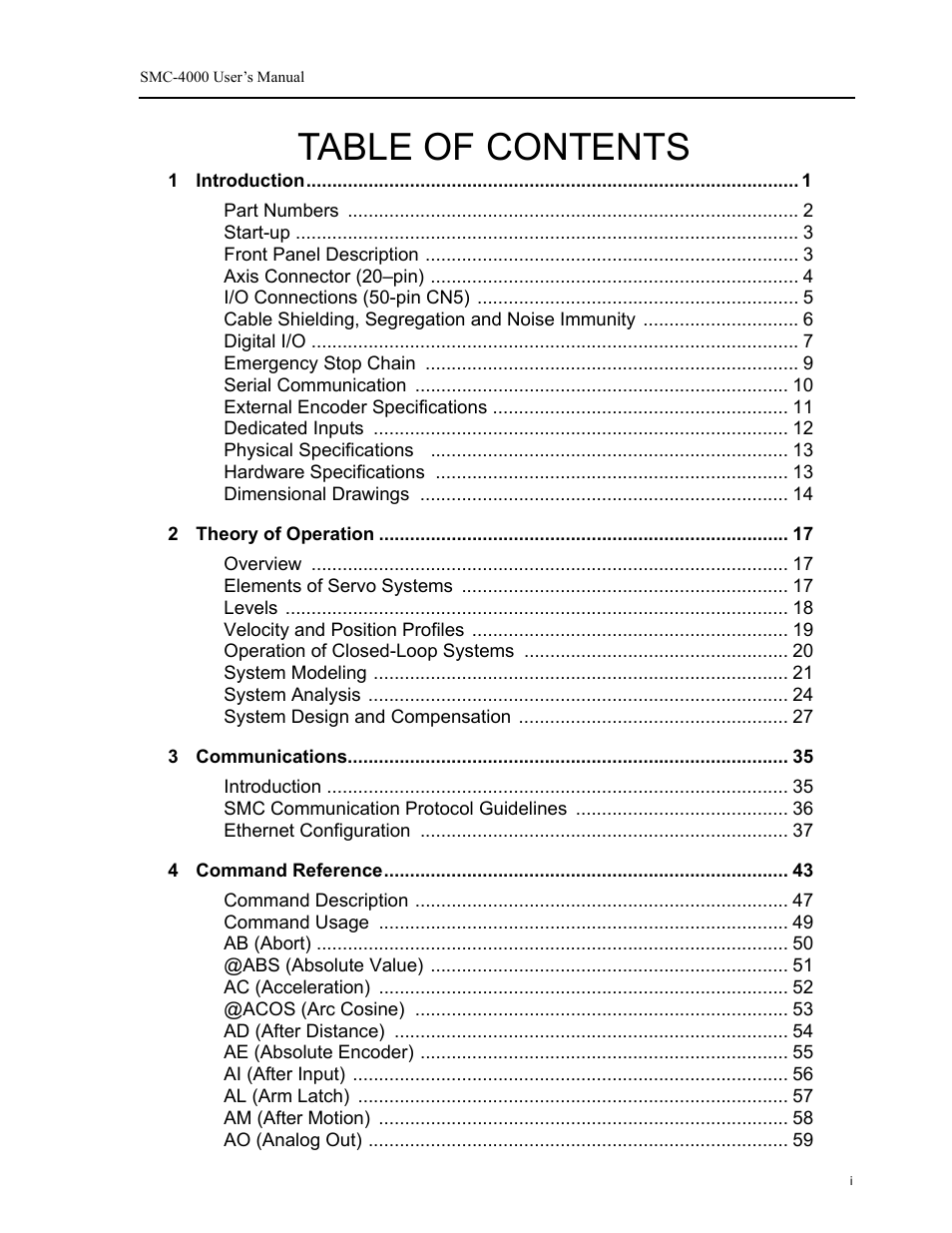 Yaskawa SMC–4000 User Manual | Page 5 / 385