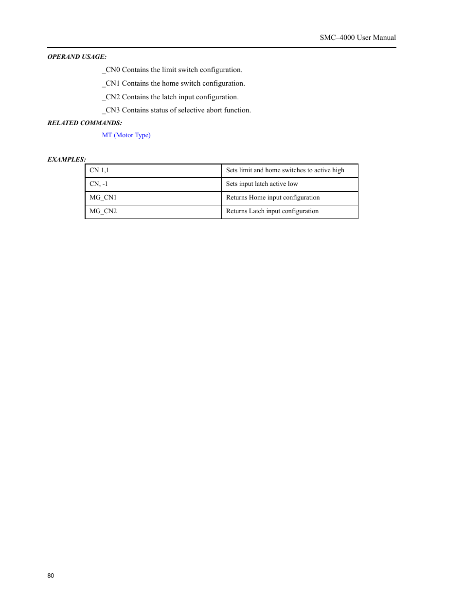 Yaskawa SMC–4000 User Manual | Page 90 / 385