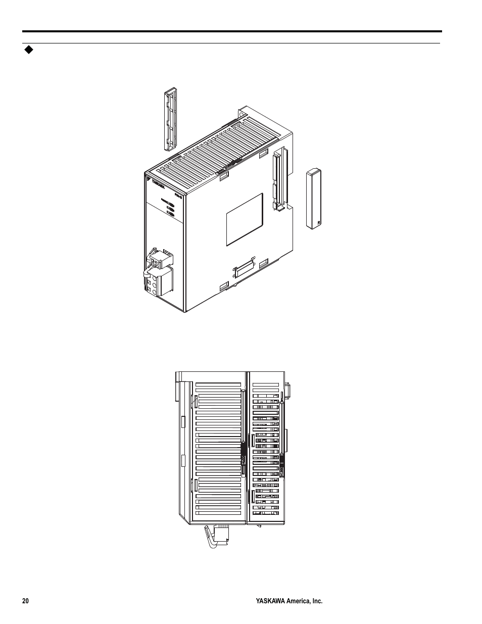 Connecting the cpu | Yaskawa MP3200iec User Manual | Page 22 / 96