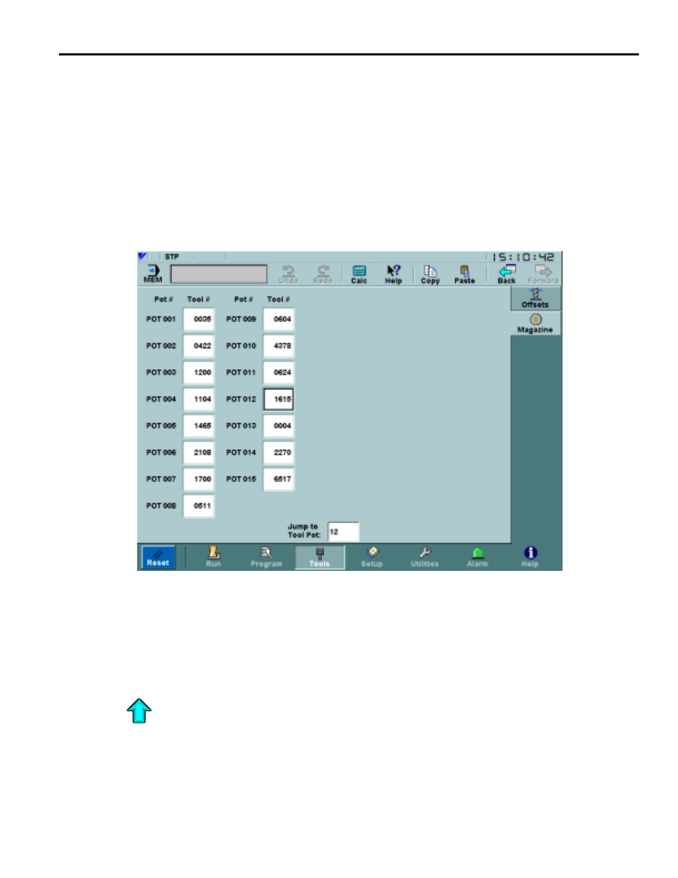 2 magazine screen, Magazine screen -59 | Yaskawa Yasnac PC NC User Manual | Page 110 / 389