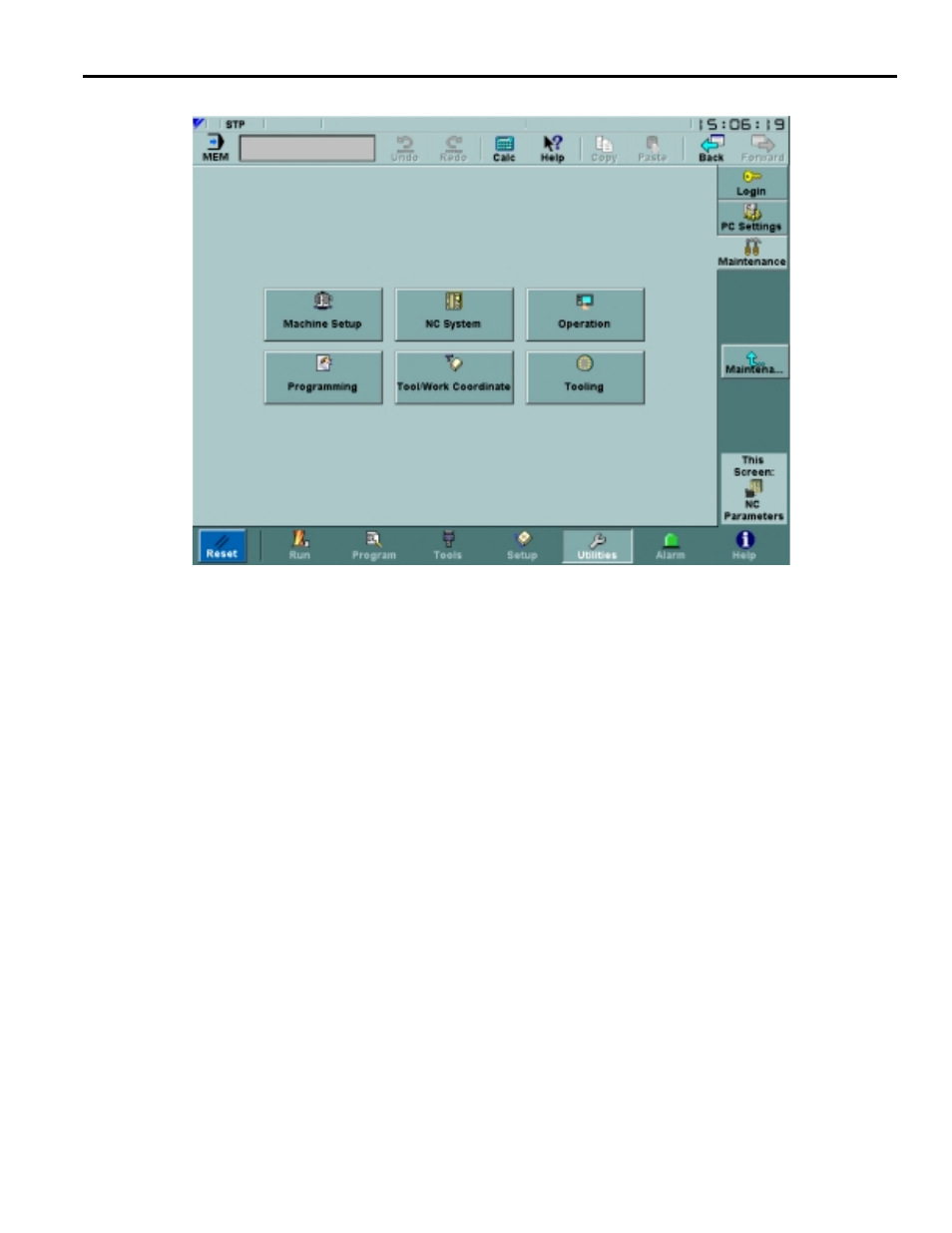 8 nc parameters screen, Nc parameters screen -78 | Yaskawa Yasnac PC NC User Manual | Page 128 / 389