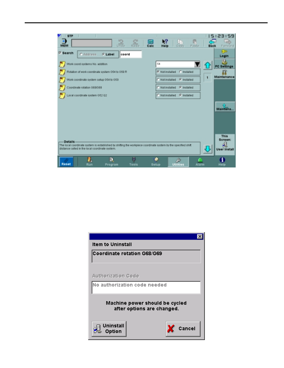 Yaskawa Yasnac PC NC User Manual | Page 138 / 389